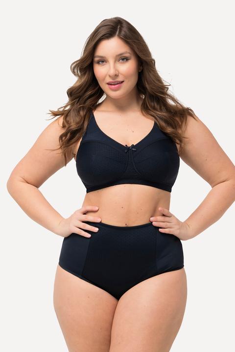Actual product image Ulla Popken Satin Look Full Coverage Panty (54, 56)