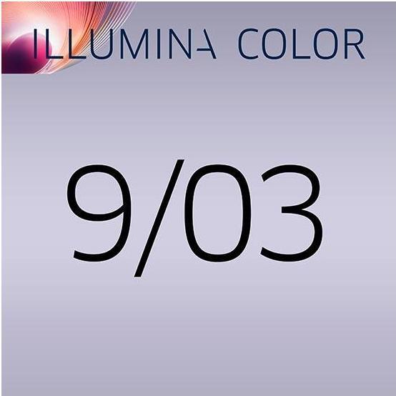 Actual product image Wella Illumina Color (9/03)