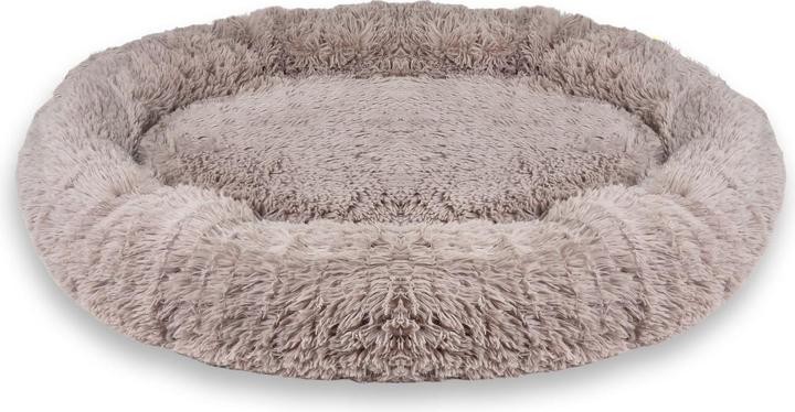 Image du produit Intirilife Lit pour animaux beige diamètre 100 cm (Chat, Chien)