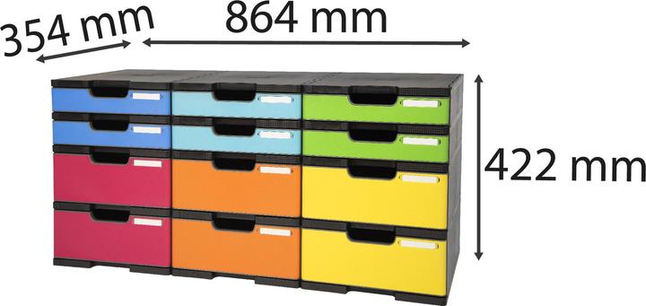 Immagine prodotto Exacompta Cassettiere modulari (A4+)