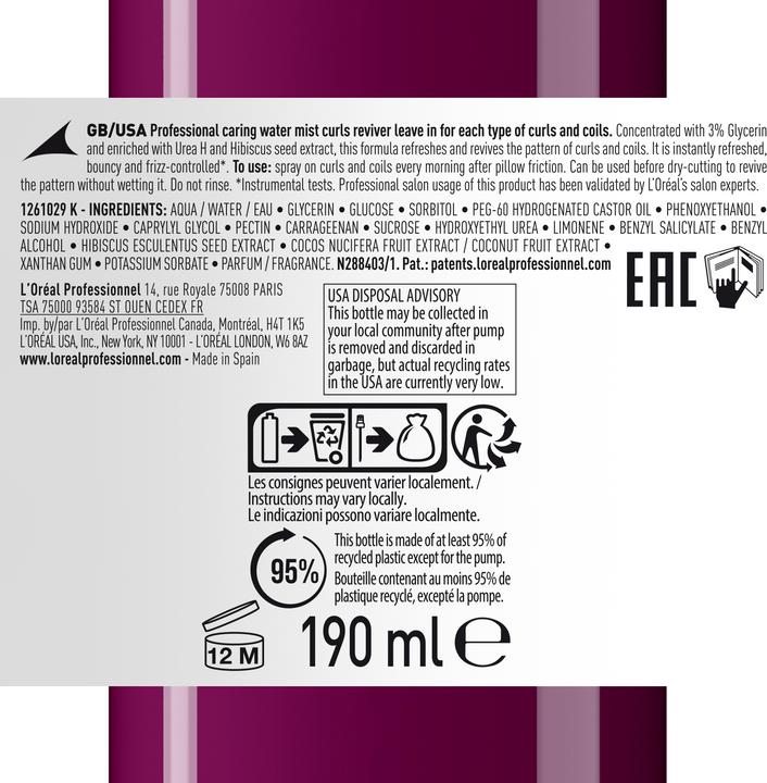 Immagine prodotto L'Oréal Professionnel Curl Expression (190 ml)
