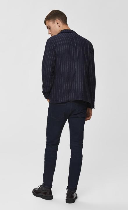 Produktbild Selected Homme 6155 – Superstretch Dunkelblau Slim Fit Jeans (W32/L34)
