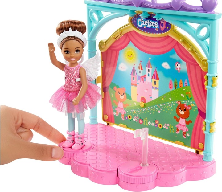 Produktbild Barbie Chelsea Puppe und Ballett-Spielset