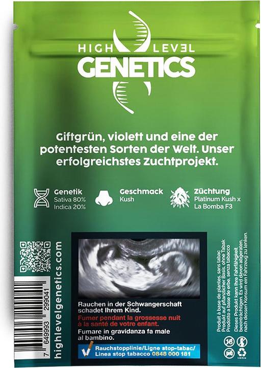 Produktbild High Level Genetics Plutonium (9 g, Indoor)