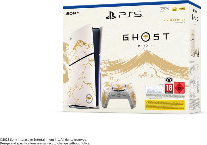 Produktbild Sony PS5 Slim Ghost of Yotei Console