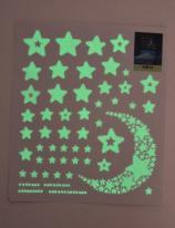 Actual product image Kögler Wall -Tattoo afterglow, stars and moon, 21x24