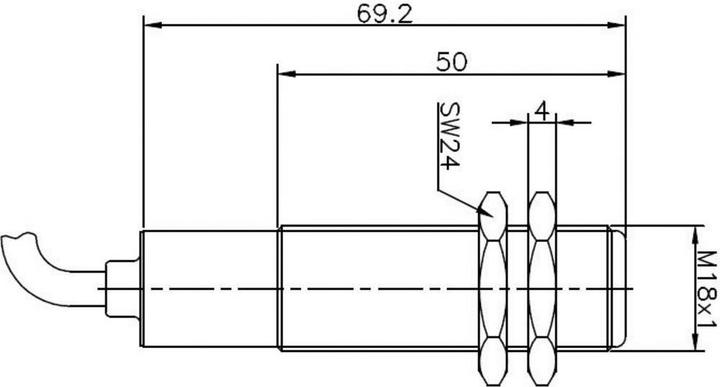 Immagine prodotto Secatec Interruttore magnetico reed in custodia metrica