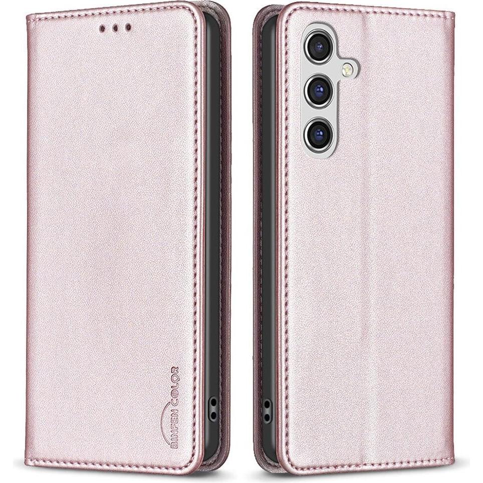 Binfen Color Galaxy A56 - BINFEN Flip Case Hülle (Samsung Galaxy A56), Smartphone Hülle, Rosa