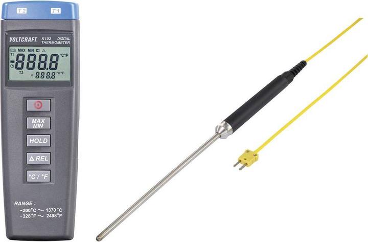 Actual product image Voltcraft Digital thermometer + immersion probe