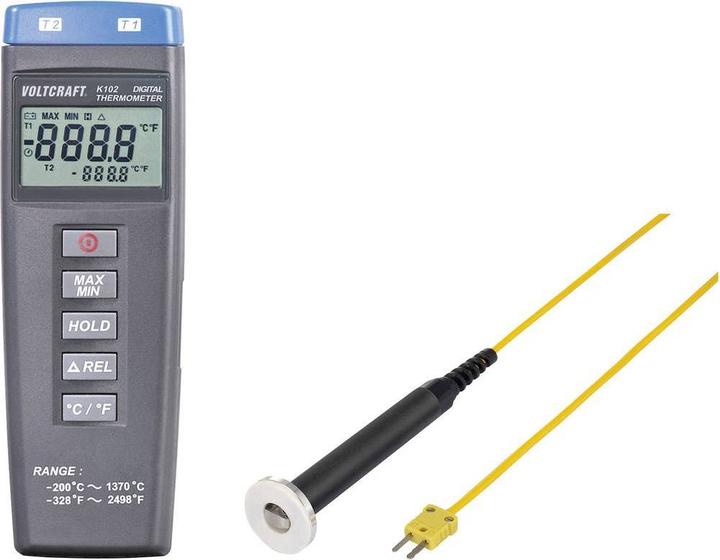 Actual product image Voltcraft Digital thermometer + surface probe