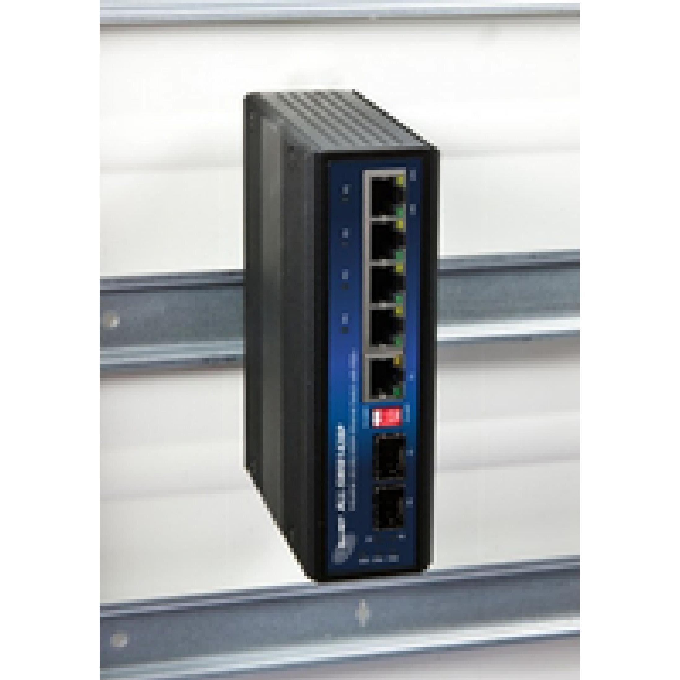 Allnet ungemanaged Gigabit Ethernet Energie Über Ethernet Unterstützung (5 Ports), Netzwerk Switch, Schwarz