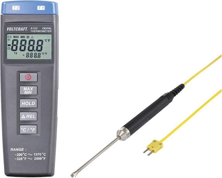 Actual product image Voltcraft Digital thermometer + surface probe