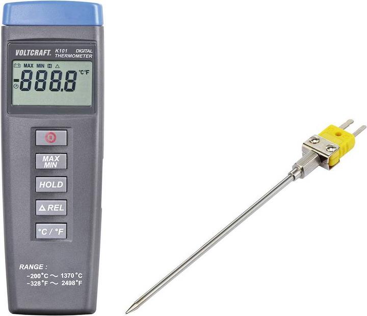 Actual product image Voltcraft Digital thermometer + insertion probe