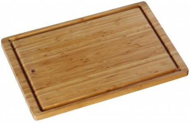 Actual product image WMF Natural bamboo chopping board large with juice groove - blade-friendly