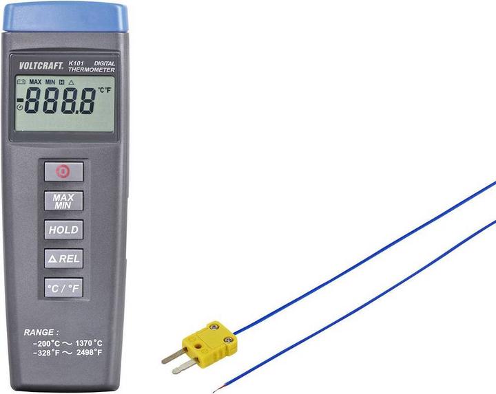 Actual product image Voltcraft Digital thermometer + air probe