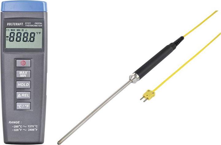 Actual product image Voltcraft Digital thermometer + immersion probe