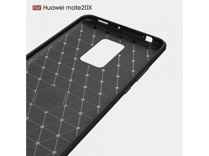 Immagine prodotto Screenguard Huawei Mate 20 X Cover Carbon Brushed Soft TPU (Mate 20 X)