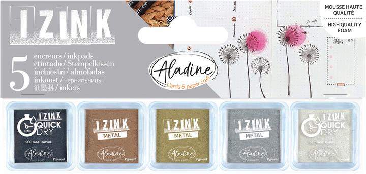 Produktbild I Am Creative Stempelkissen Metallic, 5er Set