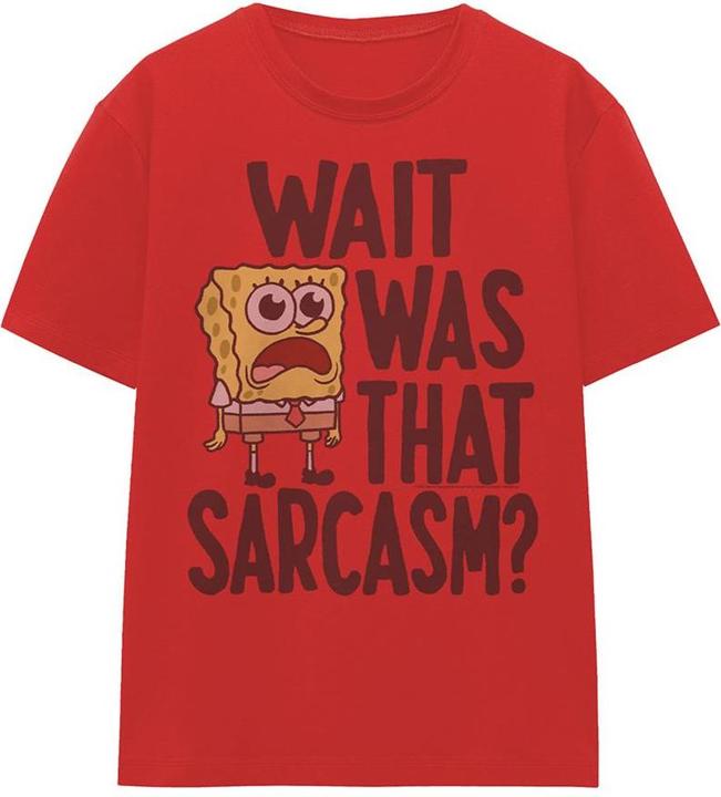 Immagine prodotto Spongebob Squarepants Sarcasm Maglietta Donna (M)