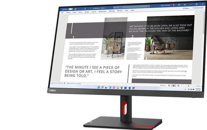 Actual product image Lenovo ThinkVision S27i-30 (1920 x 1080 pixels, 27")