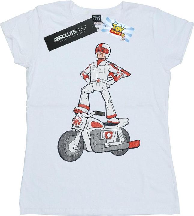 Actual product image Disney Womens/Ladies Toy Story 4 Duke Caboom Pose Cotton T-Shirt (XL)