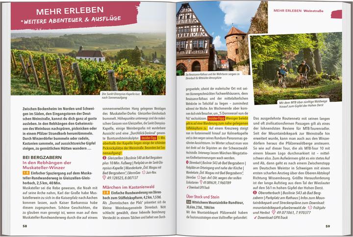 Immagine prodotto OUTDOOR GUIDE Reiseführer Pfalz (Tedesco, Thomas Diehl, 2024)