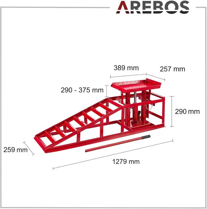 Immagine prodotto Arebos Rampa auto