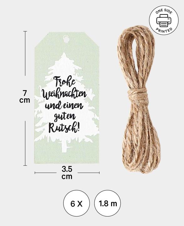 Image du produit I Am Creative Étiquettes cadeaux (6x)