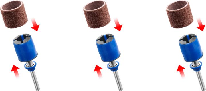 Productafbeelding Dremel EZ SpeedClic schuurdoorn en schuurband (120, 60)