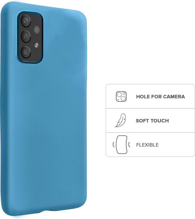 Produktbild SBS Rainbow Case Samsung A53 cerulean color (Samsung Galaxy A53)