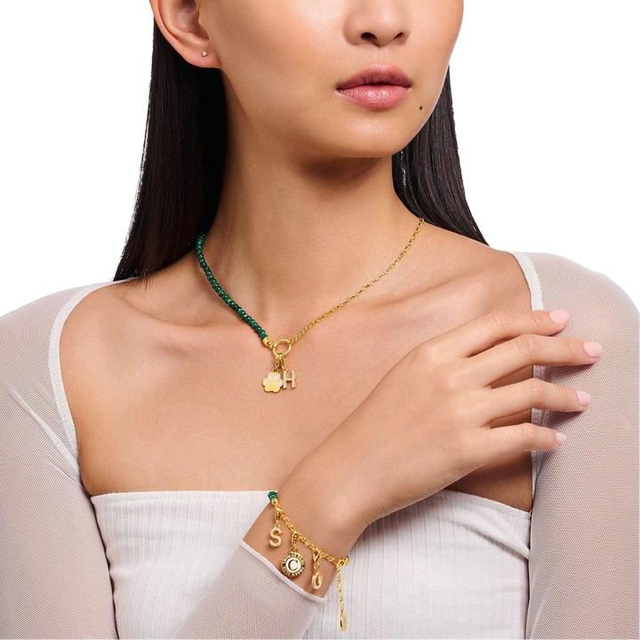 Produktbild Thomas Sabo PerlenbesetztHalskette (100% synthetisches Material)