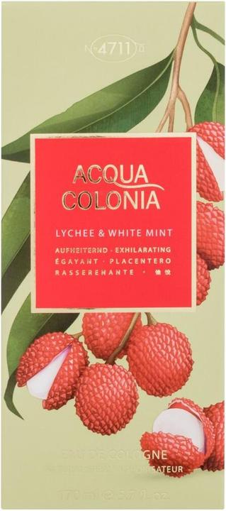 Actual product image Acqua Colonia 4711 Lychee & White Mint (Eau de cologne, 170 ml)