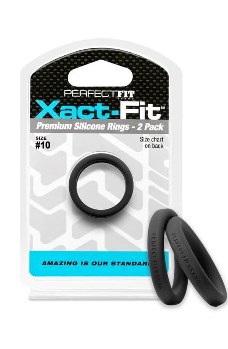 Produktbild PerfectFitBrand #10 Xact-Fit Cockring 2-Pack (2.50 cm)