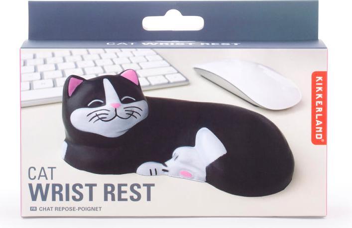 Actual product image Kikkerland Cat Wrist Rest