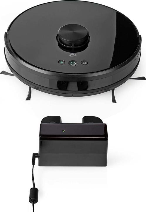 Produktbild Nedis WIFIVCL001CBK- Robotický Vysavač | Laserová navigace | Wi-Fi | Kapacita Sběrné Nádrže: 0.6 l (2000 Pa)