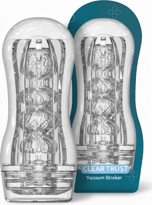 Actual product image ToyJoy Clear Grip Vacuum Stroker