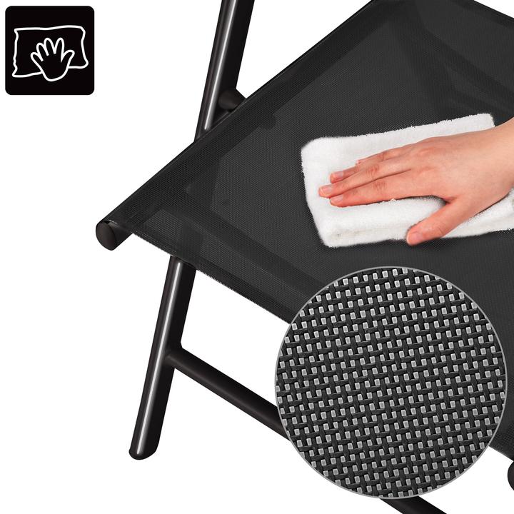 Immagine prodotto Casaria Set di 4 sedie da giardino