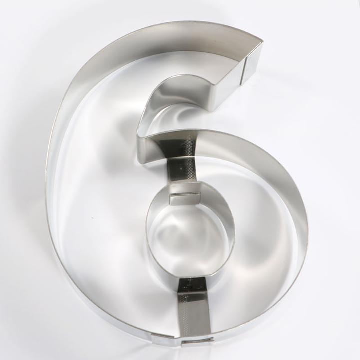 Produktbild Martellato Backrahmen Zahl 6, 30 cm