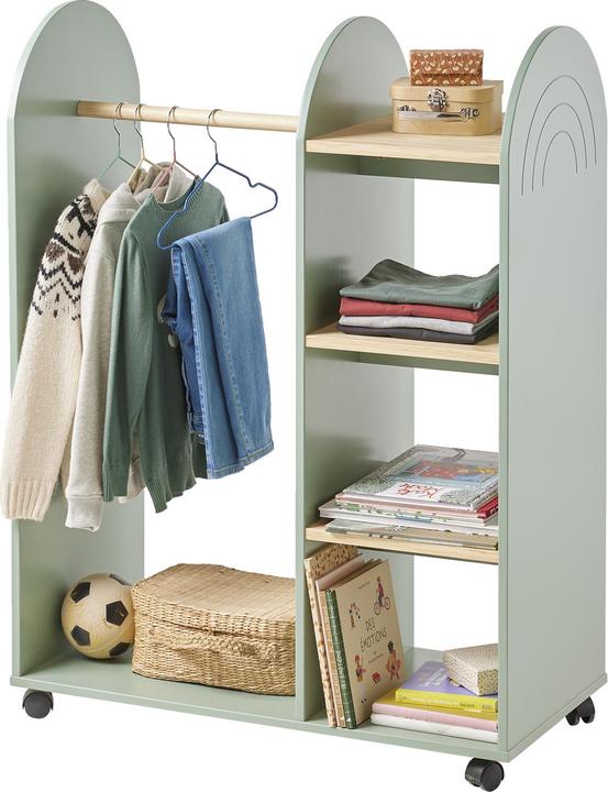 Immagine prodotto Vertbaudet Kinderzimmer Kleiderständer mit Spiegel REGENBOGEN (80.50 cm)