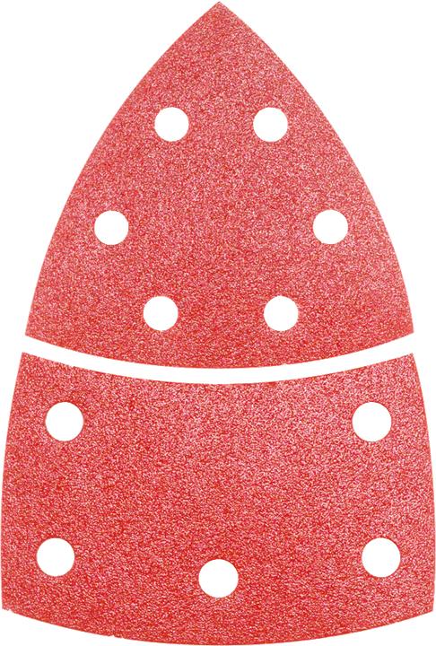 Produktbild Bosch Professional Zubehör Schleifblatt C430, 10-teilig, 102 x 62, 93 mm, 80, 11 Löcher (80)