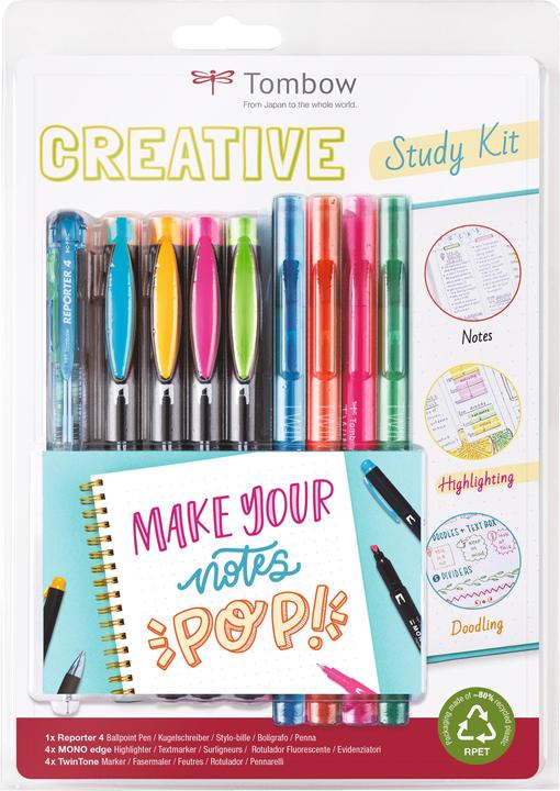 Actual product image Tombow STUD-SET, Creative set for visual stitches, self-organisation, sketchnotes and all your (1 x)