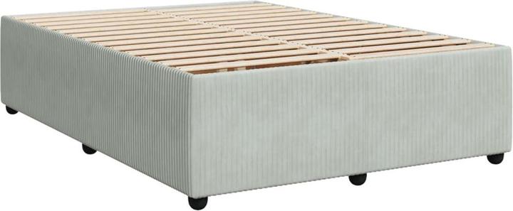 Produktbild VidaXL Bo x springbett mit Matratze 160 x 200 cm Samt (160 x 200 cm)