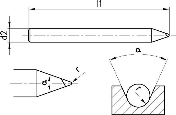 Immagine prodotto Futuro BRW Fresa per incisori in carburo solido
