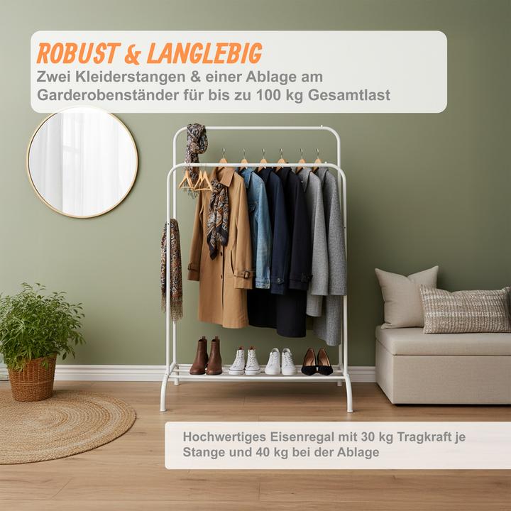 Actual product image Relaxdays coat rack