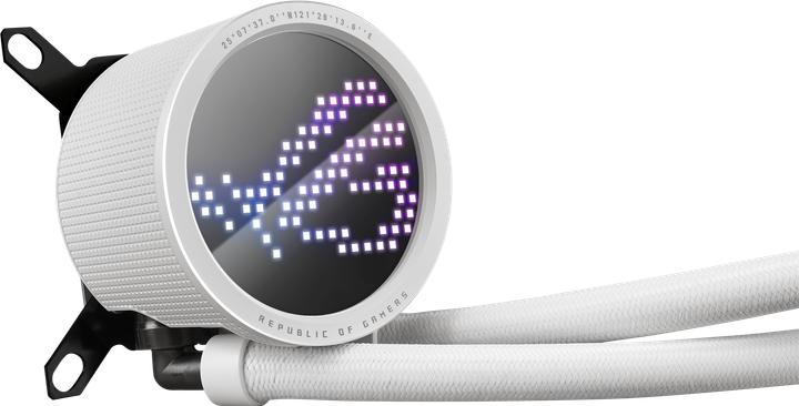 Actual product image ASUS CTE ROG RYUO III 360 ARGB White Edition