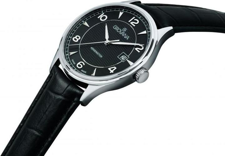 Actual product image Grovana KENSINGTON CLASSIC collection - Swiss made quartz watch (Swiss made)