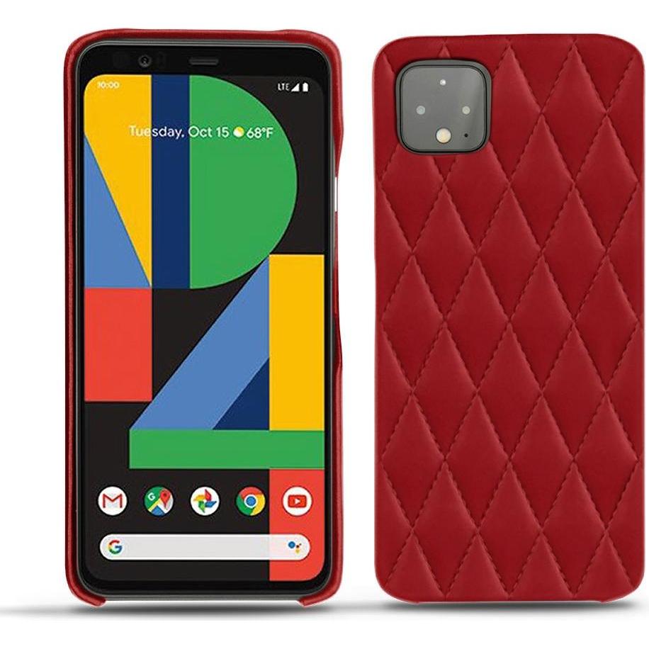Noreve Lederschutzhülle (Google Pixel 4), Smartphone Hülle, Rot