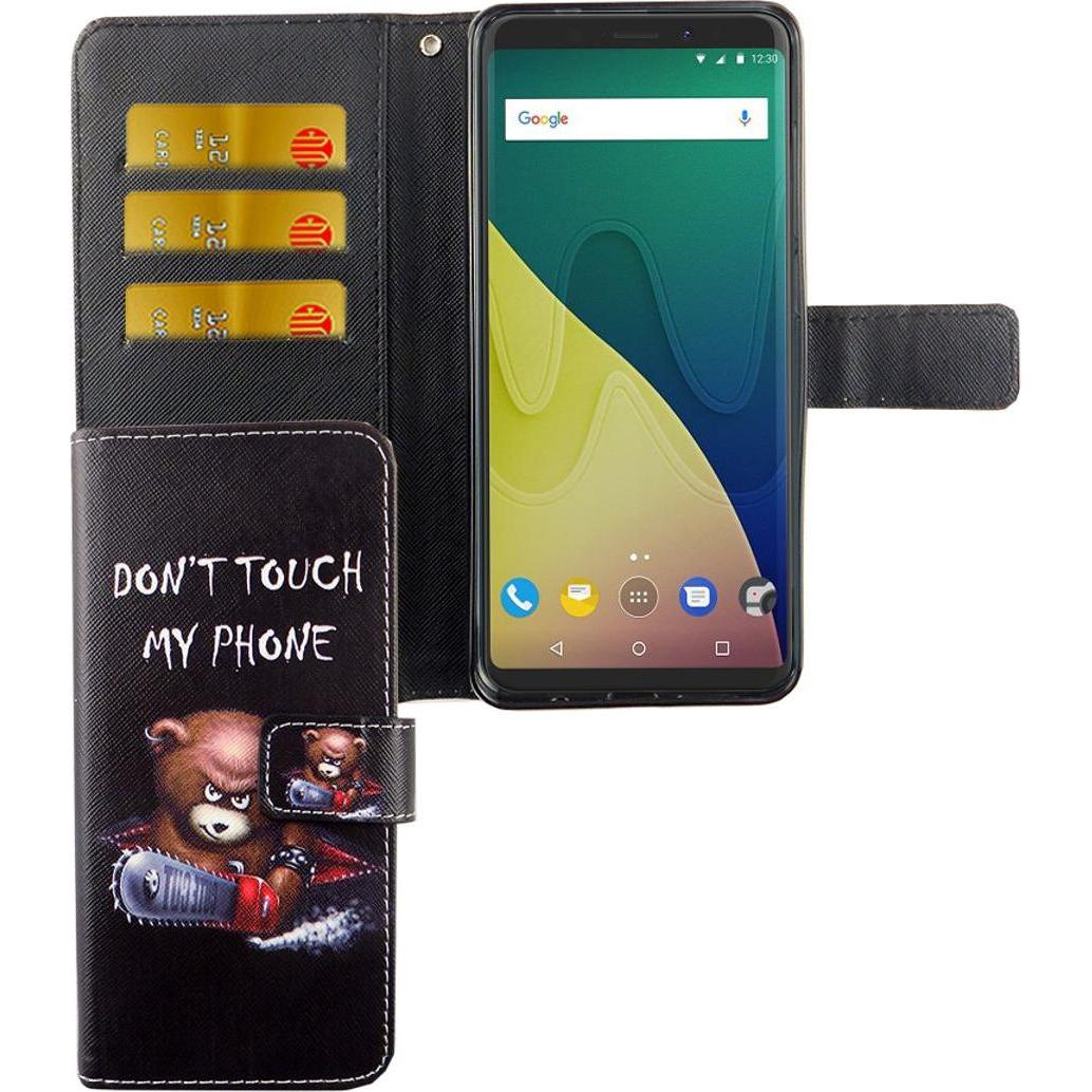 Thumbnail - König Design Hülle Handy Schutz für Wiko View XL Case Cover Tasche Wallet Etui Handyhülle Neu (Wiko View XL), Smartphone...