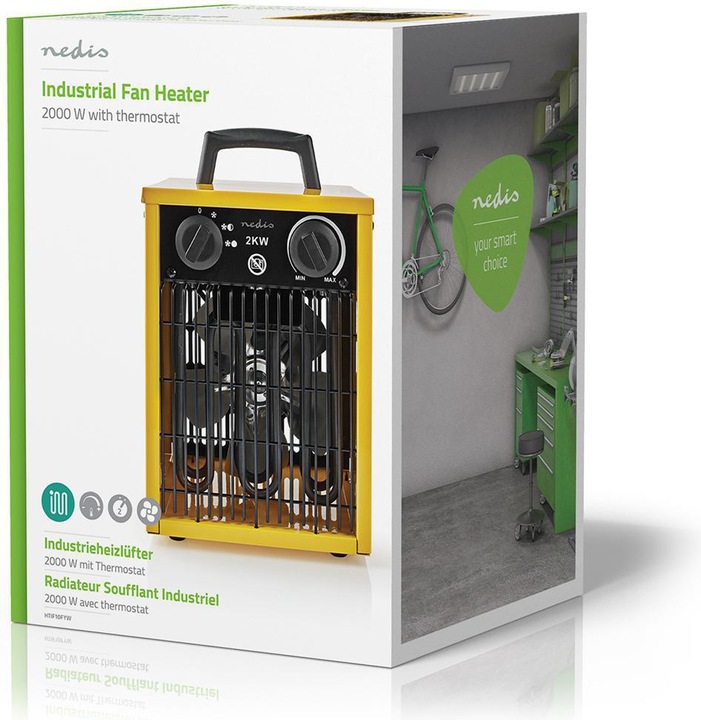 Immagine prodotto Nedis Termoventilatore industriale (2000 W)