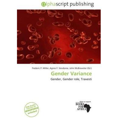 Gender Variance, Fachbücher von Agnes F. Vandome, Frederic P. Miller, John McBrewster